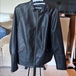 NWT Torrid Black Faux Leather Moto Jacket